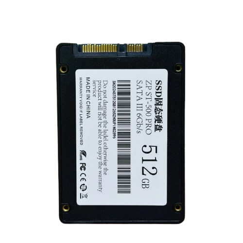 512GB SATA SSD 2.5" - Zhoupin